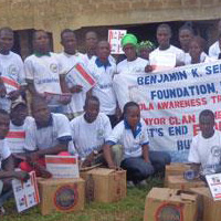 Ebola Awareness Training Buu-YAO district; Nimba County, Liberia.