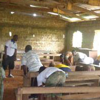 Ebola Awareness Training Buu-YAO district; Nimba County, Liberia.