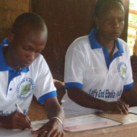 Ebola Awareness Training Buu-YAO district; Nimba County, Liberia.